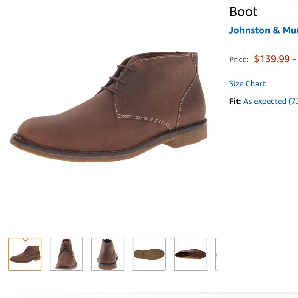 Johnston & Murphy Copeland chukka